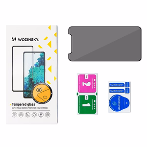 Wozinsky Privacy Glass Samsung Galaxy S23+ Karkaistu lasi Anti Spy -yksityisyyssuodattimella