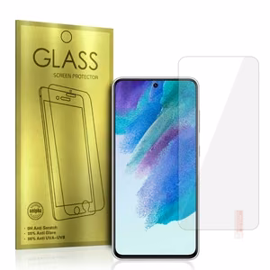 Karkaistu lasi kultainen Samsung Galaxy S21 FE