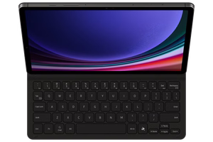 DX720UB Book Cover Keyboard Slim Samsung Galaxy Tab S9/S9 FE/S10 FE/S10 Lite, Black