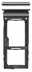 SIM card holder Samsung A525/A526/A528/A725/A726 A52 4G/A52 5G/A52S 5G/A72 4G/A72 5G Black original (service pack)