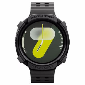 Spigen Rugged Armor Case for Samsung Galaxy Watch 8 44mm - Matte Black