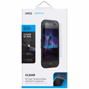 Uniq Optix Clear karkaistu lasi Nintendo Switch 2