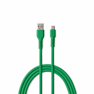 COLORUM kaapeli USB-A - USB-C 1,8m 3A CK60-AC-04 xGreen