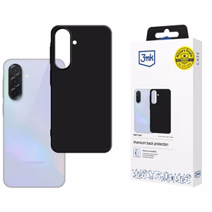 3mk Matt Case Samsung Galaxy A37:lle - Matta Musta