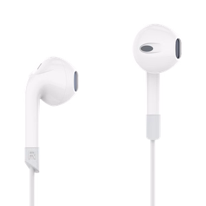 Kruger&Matz C2 USB-C-nappikuulokkeet mikrofonilla, valkoiset