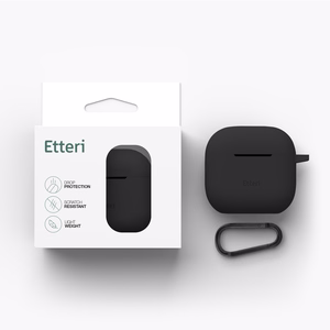 Etteri silikoninen suojakuori AirPods 3 musta