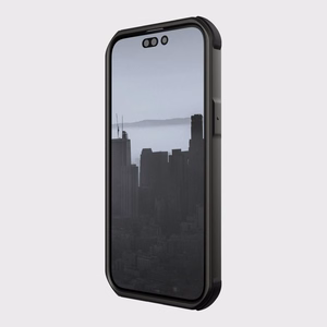 Raptic X-Doria Fort Case iPhone 14 Pro Max MagSafe panssaroitu suojus musta