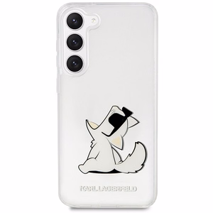 Karl Lagerfeld KLHCS23MCFNRC S23+ S916 läpinäkyvä kovakuori Choupette Fun
