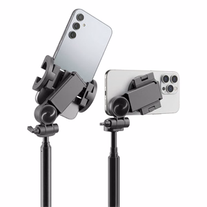 Maxlife yleiskäyttöinen Bluetooth-selfiekeppi ja kolmijalka MagSafelle MXST-200 magneettinen musta