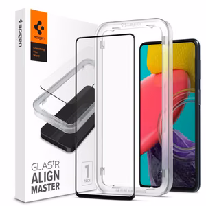 Spigen ALM Glass FC Tempered Glass for Samsung Galaxy M53 5G - Black