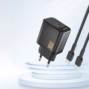 Dudao A27P 30W PD GaN USB-C Wall Charger - Black
