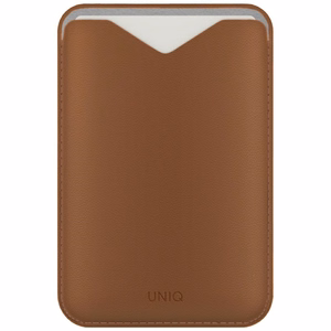 Uniq Lyden Evo MagSafe-magneettikorttikotelo puhelimelle – ruskea