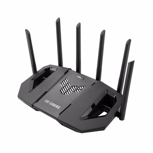 Asus TUF Gaming BE9400 langaton reititin, Wi-Fi 7 (802.11be), 9400 Mbit/s, Ethernet WAN RJ-45, Ethernet LAN, 4x LAN-porttia, USB-portti