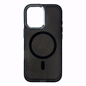 Wozinsky Glitter Case with Mag Safe for Samsung Galaxy S24 FE - Black with Glitter