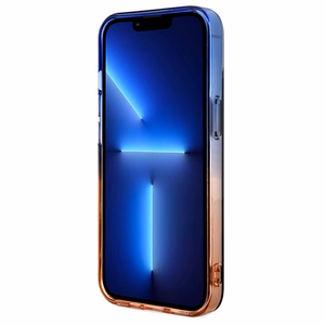 BMW Gradient Bumper MagSafe -suojakuori iPhone 15 Plus / 14 Pluslle - harmaa