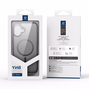 DUX DUCIS suojakuori YIND MagSafe-yhteensopiva iPhone 17:lle musta