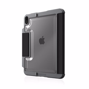 STM Dux Plus - kestävä suojakuori iPad 11" (2025) / 10.9" (2022) MIL-STD-810G Apple Pencil -pidikkeellä (musta) EDU/COM-versio