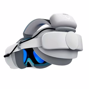 BoboVR P4S päähihna akulla PICO 4 Ultralle ja Ultra Enterpriselle - harmaa