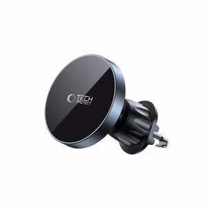 Tech-Protect mm15W-V5 Magneettinen MagSafe Autoteline ilmaventtiilille / CD-koloille - musta