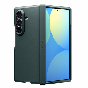 Spigen Tough Armor Pro MagFit MagSafe -suojakuori mallille Samsung Galaxy Z Fold 8 Ultra – tummanvihreä