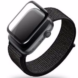 Karkaistu lasi 5D Full Glue Apple Watch 4/5/6/SE 44mm kaareva bulk
