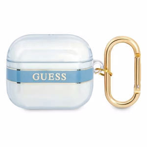 Guess GUA3HHTSB AirPods 3 -suojus sininen/sininen Hihnamallisto