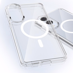 3mk Armor MagCase Suojakuori Samsung Galaxy S25 Edge:lle - läpinäkyvä