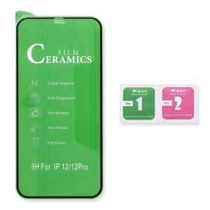 5D Full Glue Ceramic Glass - for iPhone 13 Pro Max black