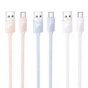 Kaapeli USB-A - USB-C Hoco 3A 1 m X114 valkoinen
