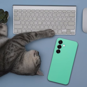 Silikoni 2 mm Suojakuori Honor Magic 8 Lite minttu