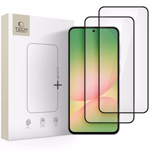 Tech-Protect Glass Fit+ 2-Pack Tempered Glass for Samsung Galaxy A36 / A56 5G - Black