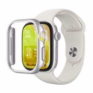AmazingThing Minimal suojakuori Apple Watch Series 11 46mm:lle - hopeinen