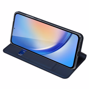 DUX DUCIS lompakkosuojakuori SKIN PRO Samsung A35:lle sininen