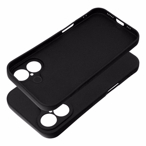 Pehmeä suojakuori iPhone 16 musta