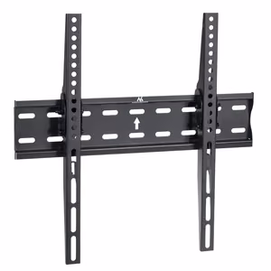 MACLEAN BRACKETS MC-862 alkuperäinen erittäin tukeva säädettävä helposti asennettava TV-kiinnike 26-55" 40 kg yleiskäyttöinen musta max VESA 400x400