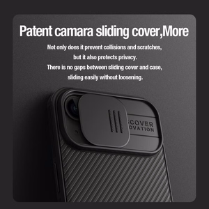 Nillkin CamShield Pro Magneettinen Suojakuori iPhone 15 Plus:lle sininen