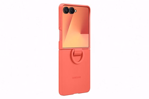 PF766TREGWW Ring Case (Silicone) Samsung Galaxy Flip7, Red