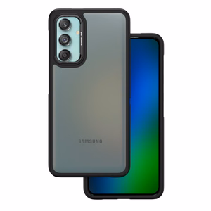 Crystal Black -kuori Samsung Galaxy M55 5G musta