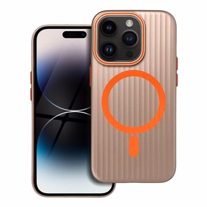 Suojakuori iPhone 14 PRO:lle Simply MagSafe-yhteensopiva titanium desert