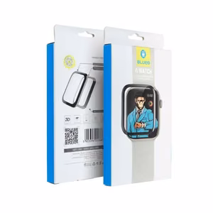 5D Mr. Monkey Glass Apple Watch Ultra / Ultra 2 / Ultra 3:lle musta Anti-Static Strong HD