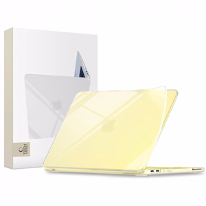 Tech-Protect Softshell -suojakuori MacBook Neo 13" 2026 -mallille, läpinäkyvä
