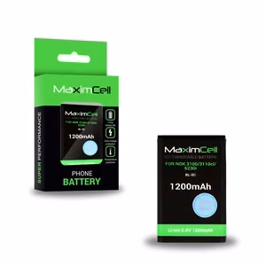 Maximcell akku Nokia 3100/3110CL/6230I BL-5C:lle 1200mAh Li-ion