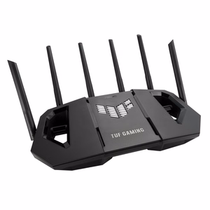 Asus TUF Gaming BE9400 langaton reititin, Wi-Fi 7 (802.11be), 9400 Mbit/s, Ethernet WAN RJ-45, Ethernet LAN, 4x LAN-porttia, USB-portti