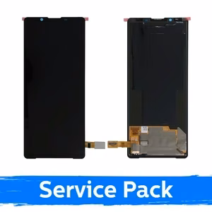 LCD-näyttö sopii Sony Xperia 5 V musta (Service Pack)