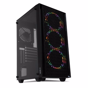 iBox CETUS 903 Midi Tower musta tietokonerunko