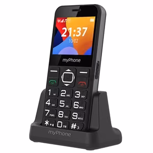 myPhone Halo 3 – peruspuhelin, musta, 2.31 tuuman IPS, 32 MB, Single SIM, 0.3 MP kamera, 1000 mAh