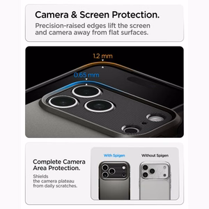 Spigen Tough Armor T MagSafe -suojakuori iPhone 17 Pro Max / 18 Pro Max -malleille, grafiitti