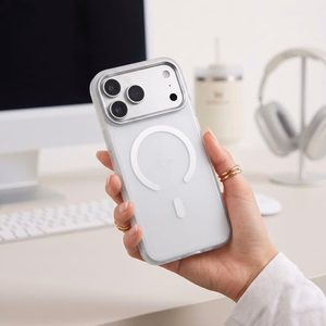Tech-Protect MagZero MagSafe suojakuori mallille iPhone 17 Pro Max / 18 Pro Max – mattavalkoinen