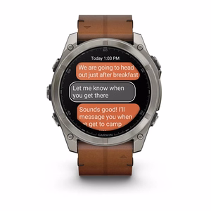 Garmin fēnix 8 – GPS-älykello, AMOLED, 51 mm, titaani