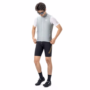 Rockbros YDMJ003 Spring/Autumn Windproof Vest Size XXL - White/Gray